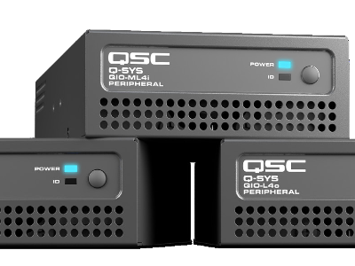 QSC QIO-L4o 数字音频处理器会议处理器