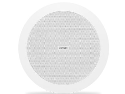 QSC AD-C6T 超薄吸顶音箱 两分频小型扬声器 音响设备 公司会议系统