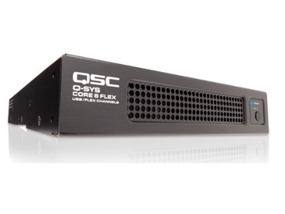 QSC Q-SYS CORE8 Flex一体式音频处理器双千兆以太网接口-北京力创瑞和 QSC Q-SYS CORE8 Flex