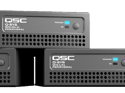 QSC QIO-ML4i 数字音频处理器专业舞台灯具音响设备