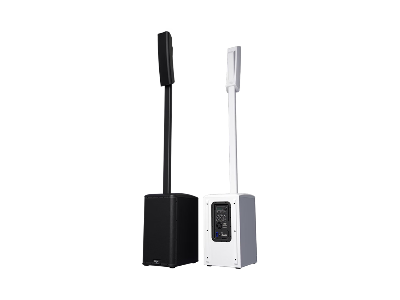 QSC KC12有源音箱三分频柱式扬声器系统 黑色白色 QSC KC12有源音箱