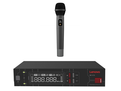 联想Lenovo WD100H 单通道手持无线套装（真分集）无线头戴耳机