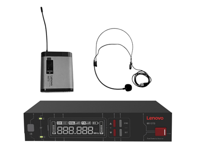 联想Lenovo WD100BH 单通道头戴无线套装（真分集）无线头戴麦克风