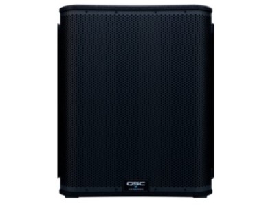 QSC KS118高输出有源超低频扬声器 移动娱乐AV制作演出音响 黑色