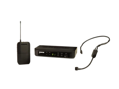 舒尔头戴式话筒的无线耳机系统BLX14/PGA31